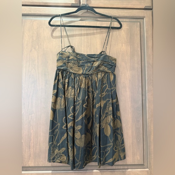 NWT Reformation Caterina Dress - Black & Brown - Size 2 - Picture 7 of 11